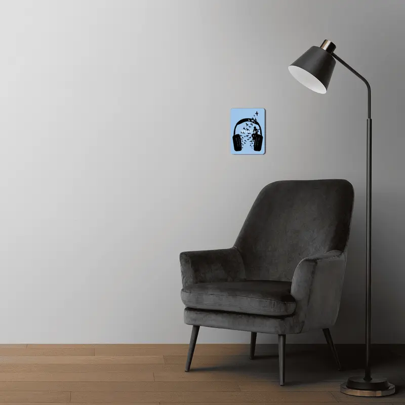 Headphone Banjo MDF Tablo