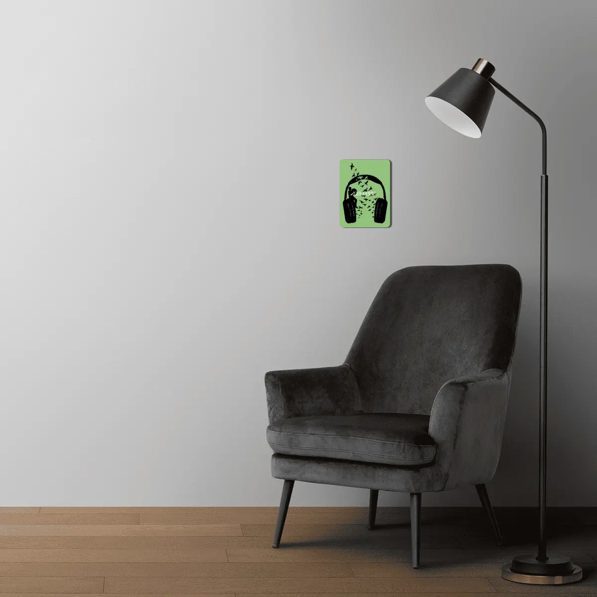 Headphone Cymbals MDF Tablo