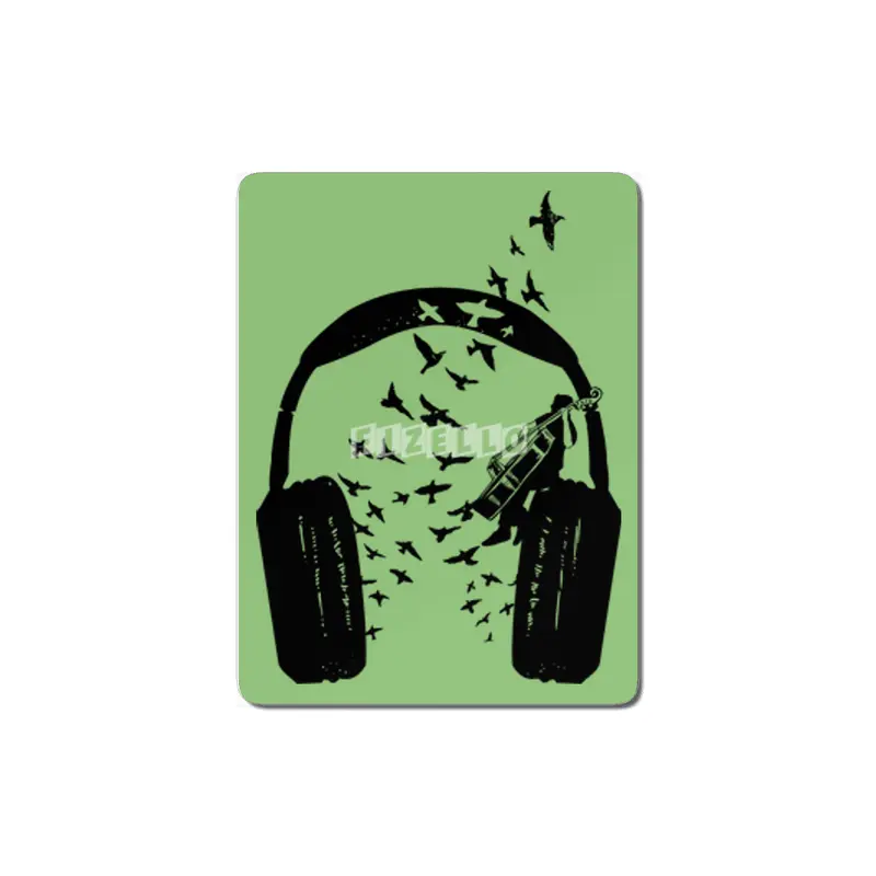 Headphone Double Bass MDF Tablo