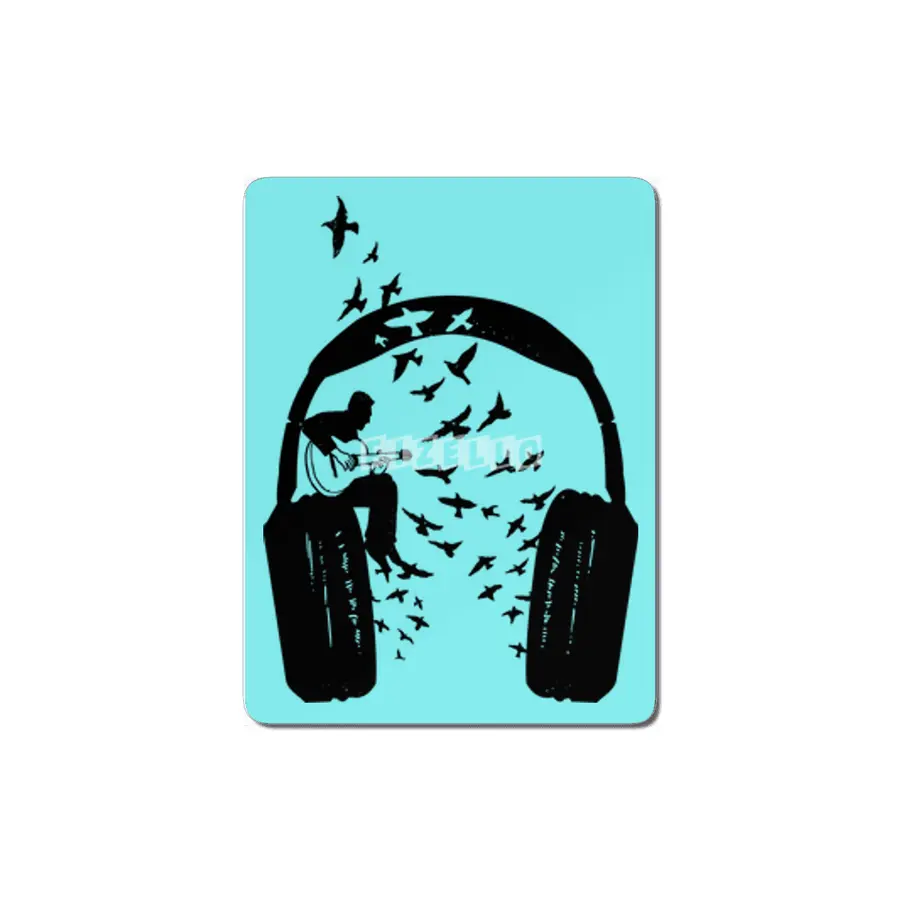 Headphone guitar MDF Tablo