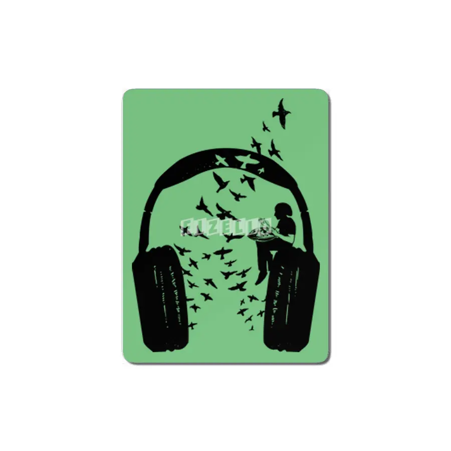 Headphone Hang Drum MDF Tablo