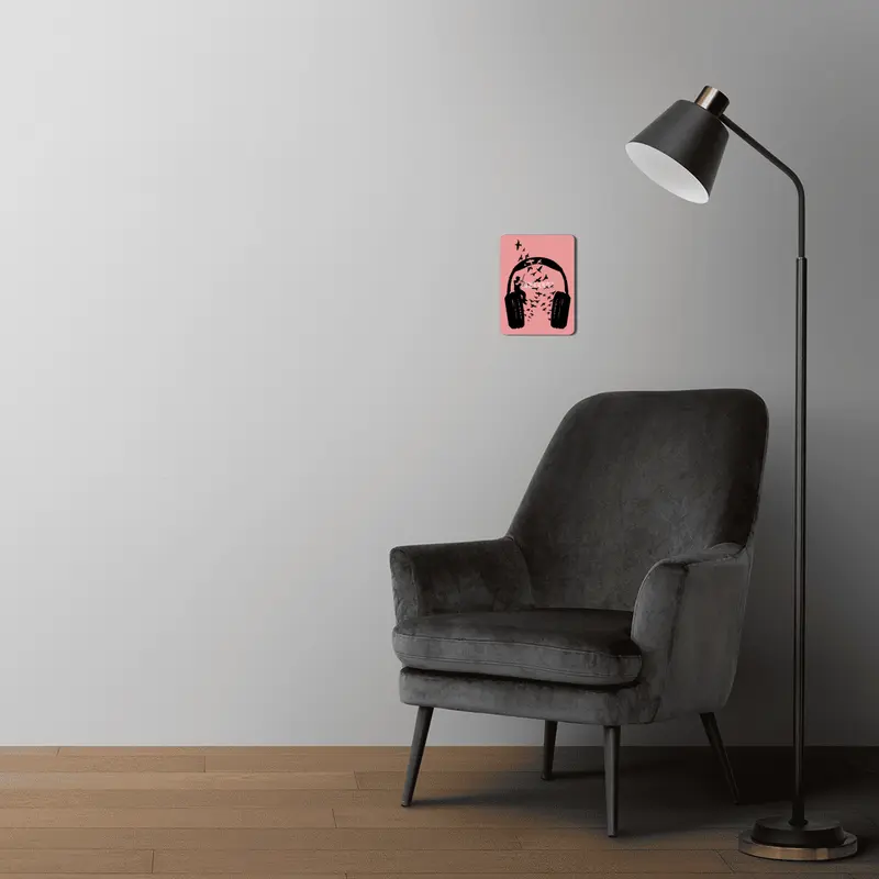 Headphone Viola Damore MDF Tablo
