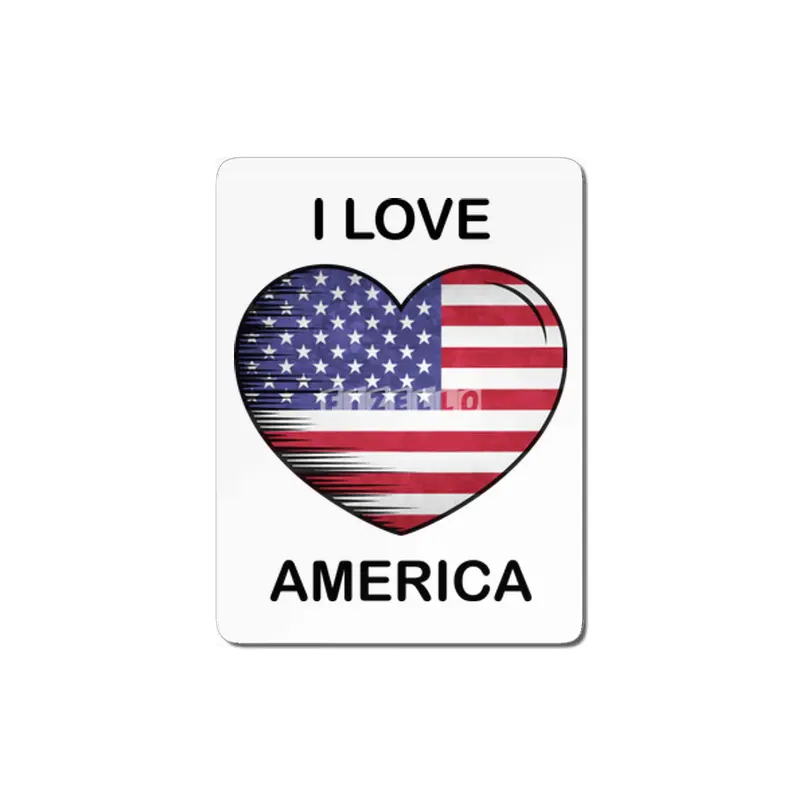 I Love America USA, My Home, My Country MDF Tablo