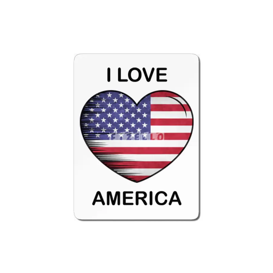 I Love America USA, My Home, My Country MDF Tablo