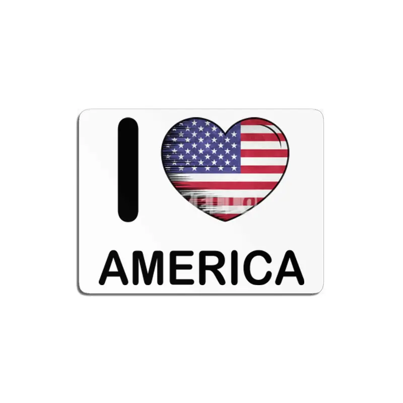 I Love America USA, My Home, My Country MDF Tablo