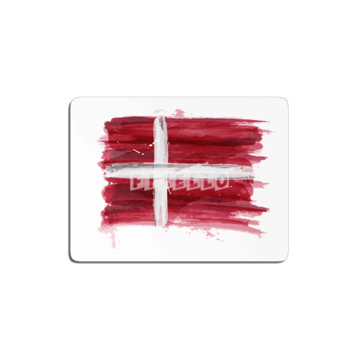 I Love Denmark, My Home, My Country MDF Tablo