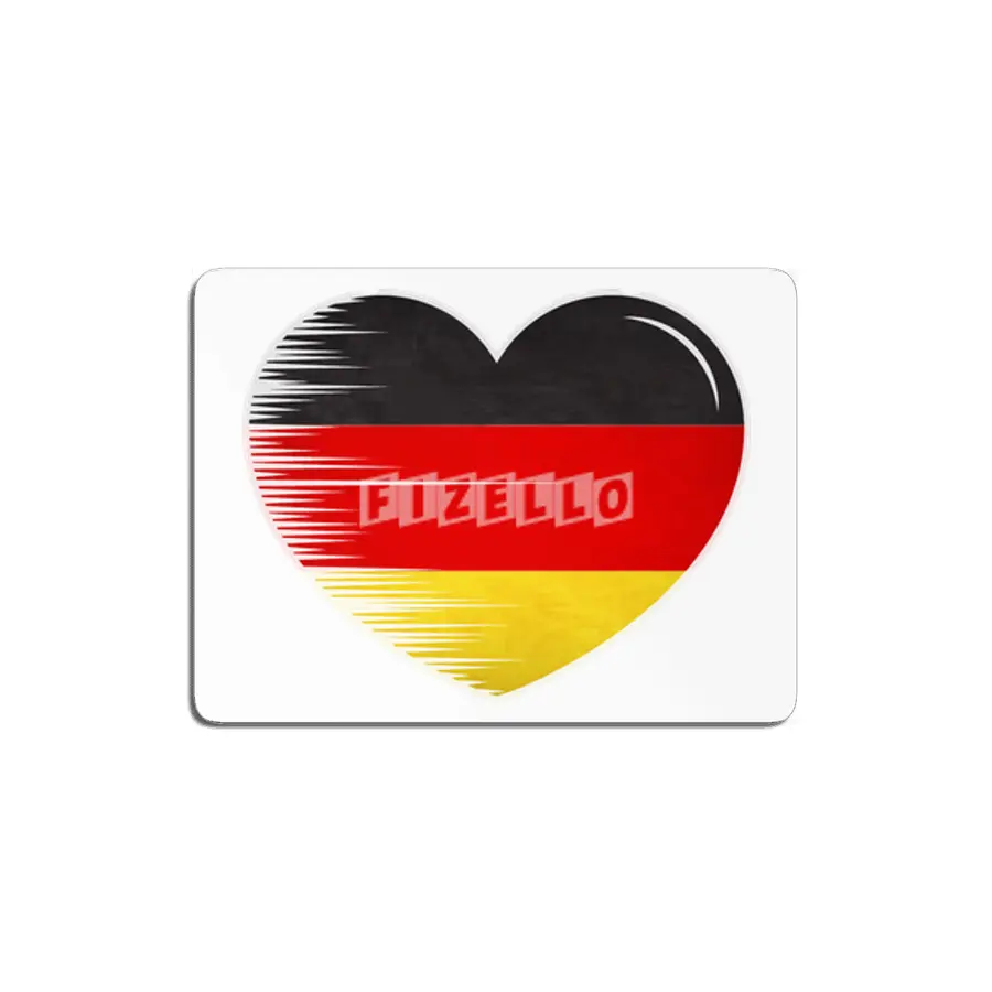 I Love Germany, My Home, My Country MDF Tablo