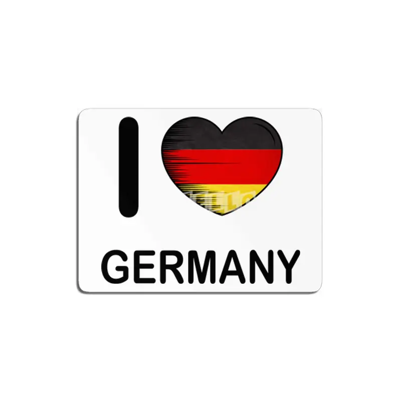 I Love Germany, My Home, My Country MDF Tablo
