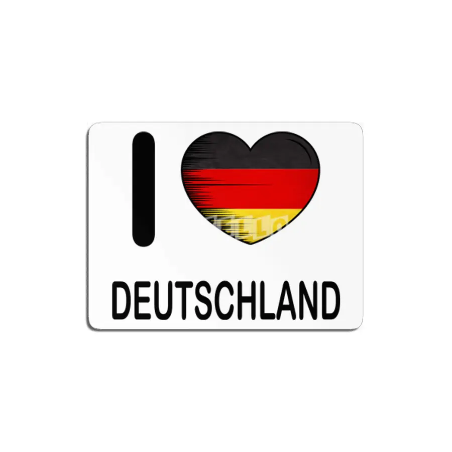 I Love Germany, My Home, My Country MDF Tablo