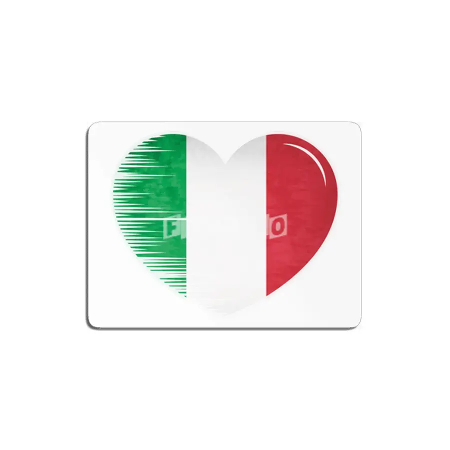 I Love Italy, My Home, My Country MDF Tablo