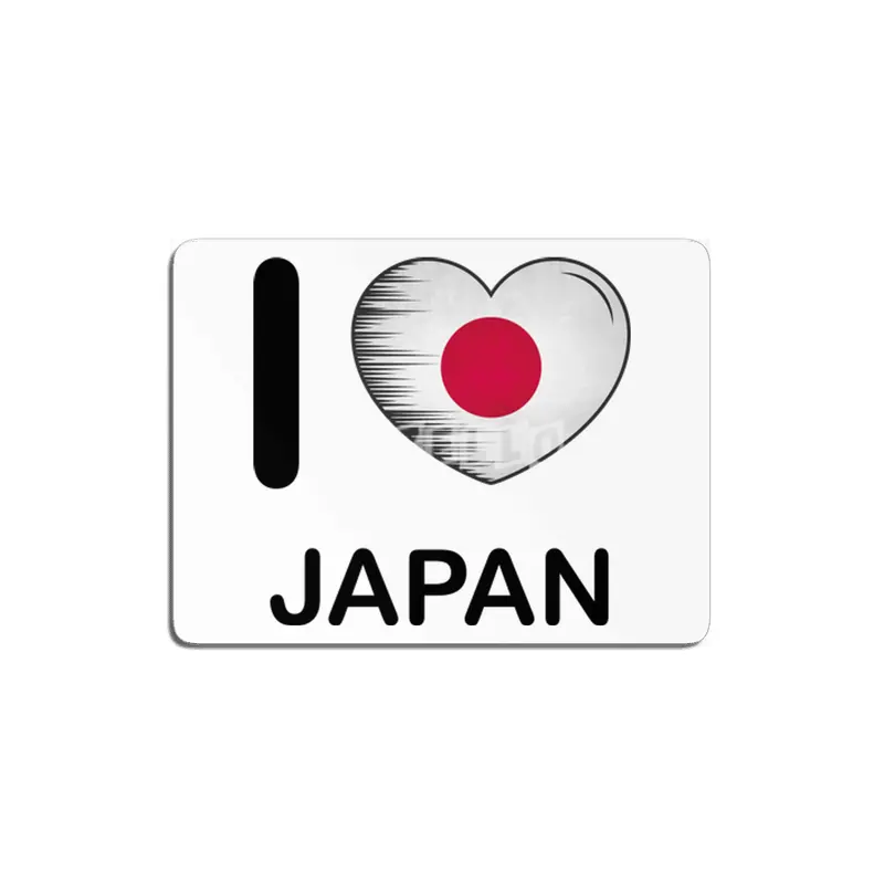 I Love Japan, My Home, My Country MDF Tablo