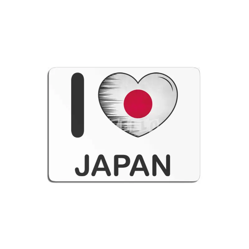 I Love Japan, My Home, My Country MDF Tablo