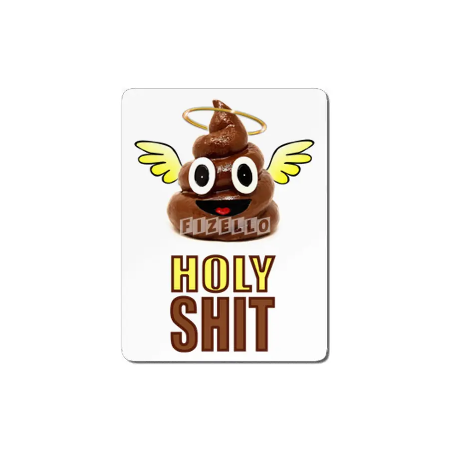 Funny Funny Holy Shit Party Shirt MDF Tablo
