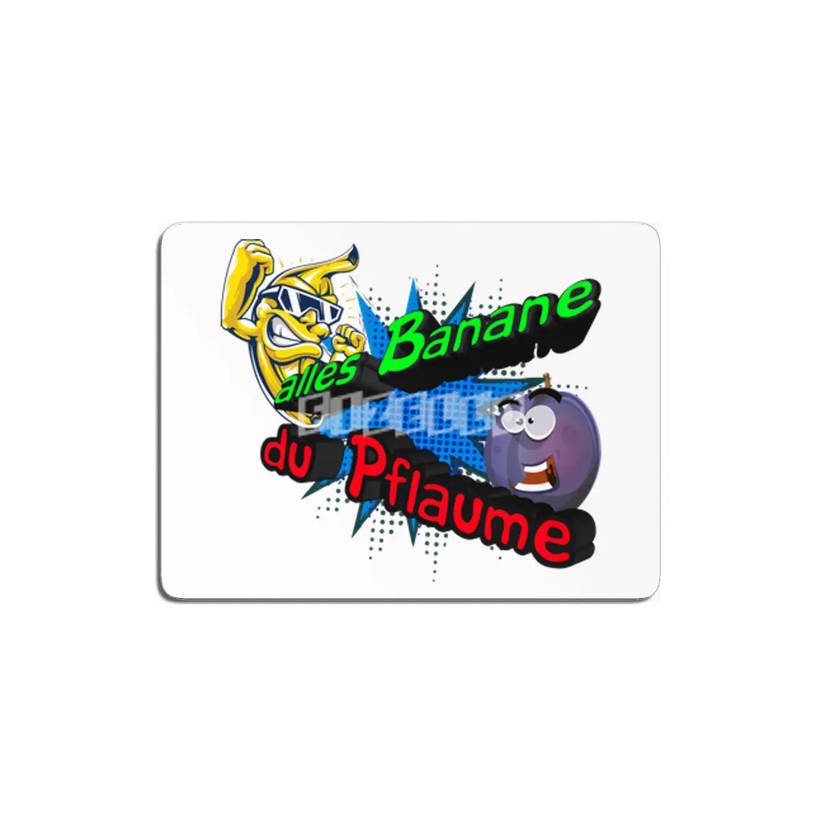 Funny Saying Banana Summer Vegan Vegetarian MDF Tablo