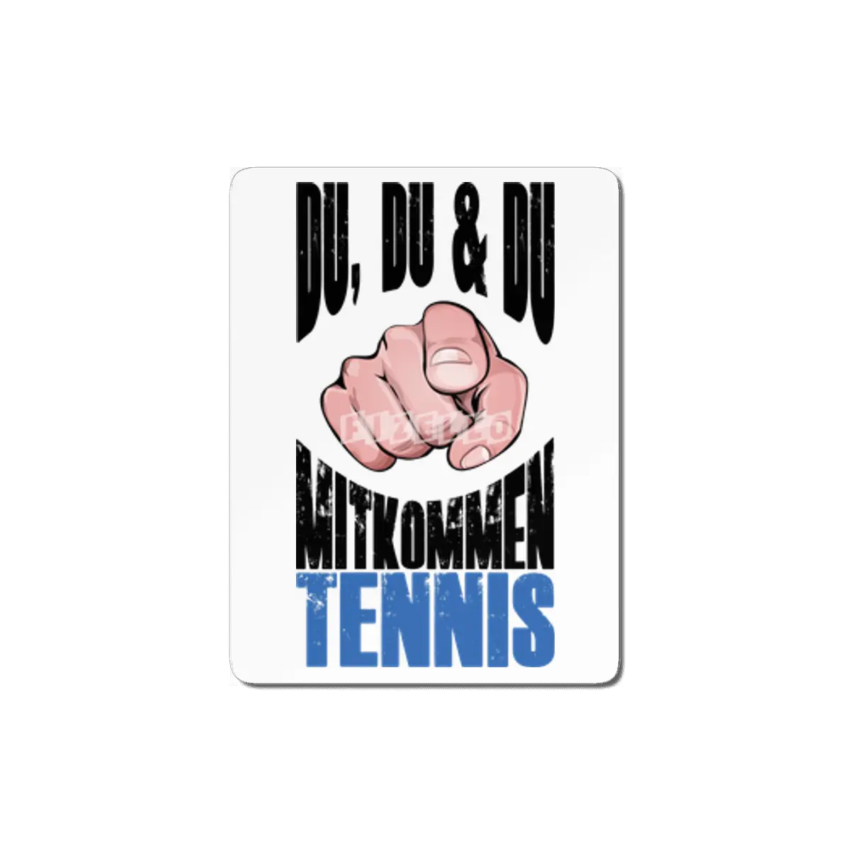 Funny Tennis Shirt For Player Coaches And Fans MDF Tablo