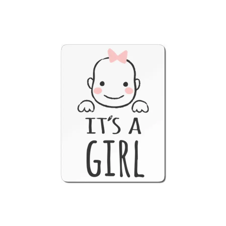 Gift For Pregnant Women. Baby Girl Girl Mother MDF Tablo
