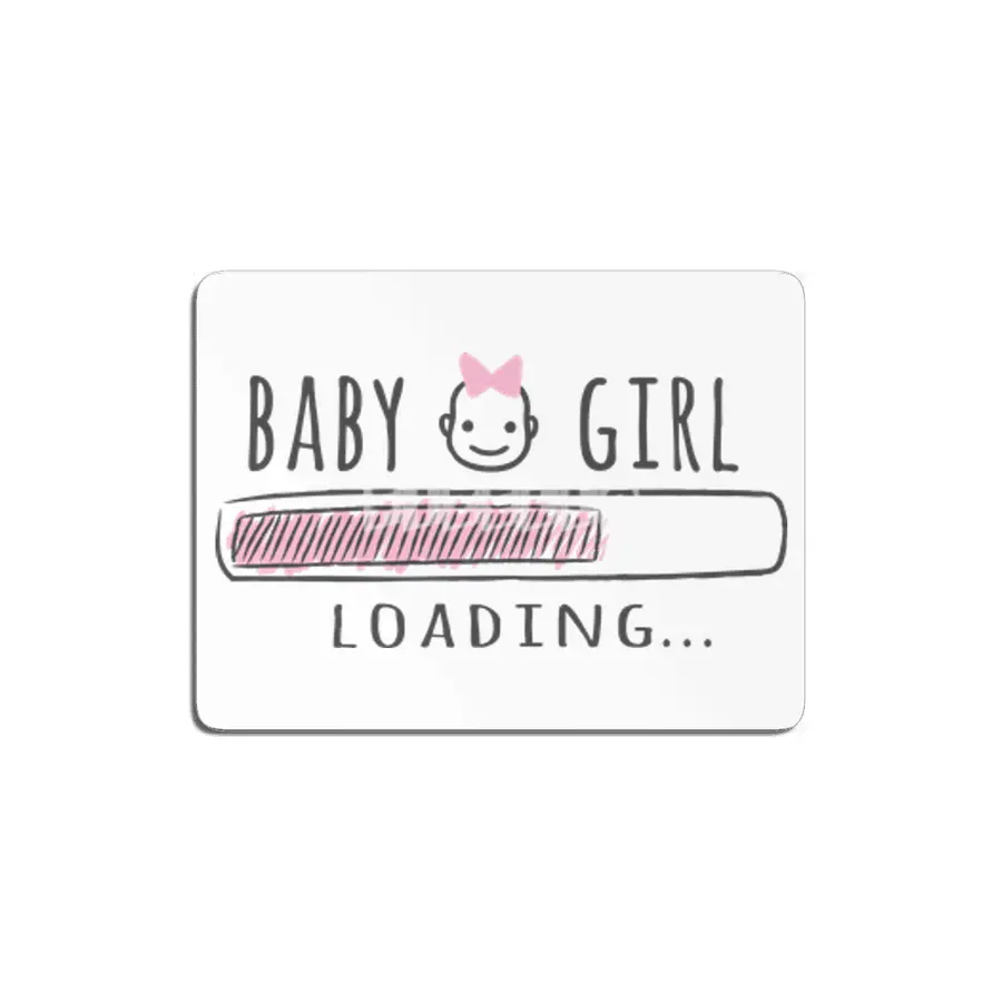 Gift For Pregnant Women. Baby Girl Girl Mother MDF Tablo