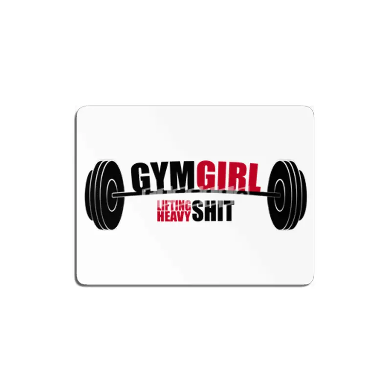 Gym Fitness Girl Bodybuilding Training Workout MDF Tablo