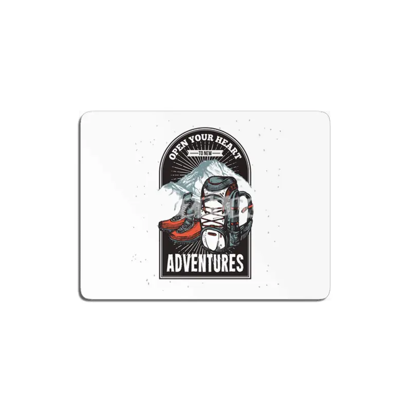 Hiking Travel Adventure Mountaineering Mountains MDF Tablo