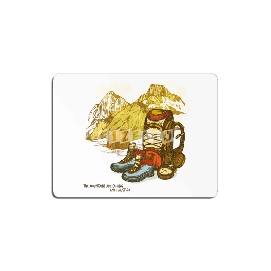 Hiking Travel Adventure Mountaineering Mountains MDF Tablo