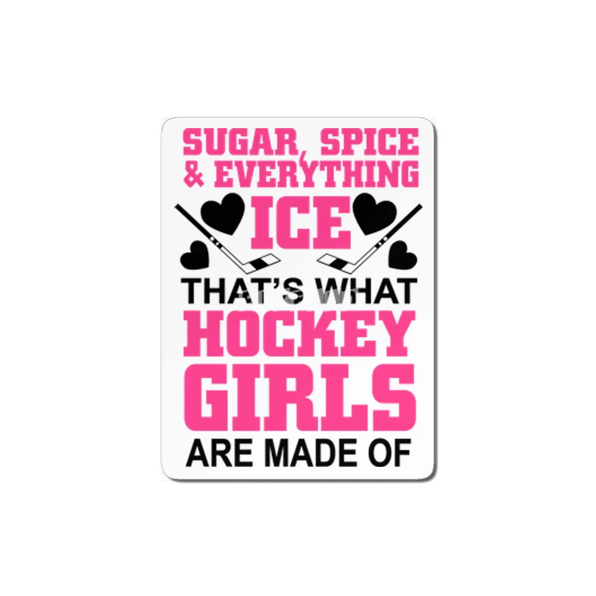 Hockey Girl, Icehockey, Ice Hockey MDF Tablo