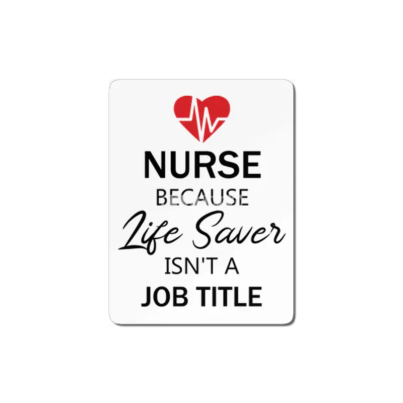 Nurse funny quote gift birthday christmas saying MDF Tablo