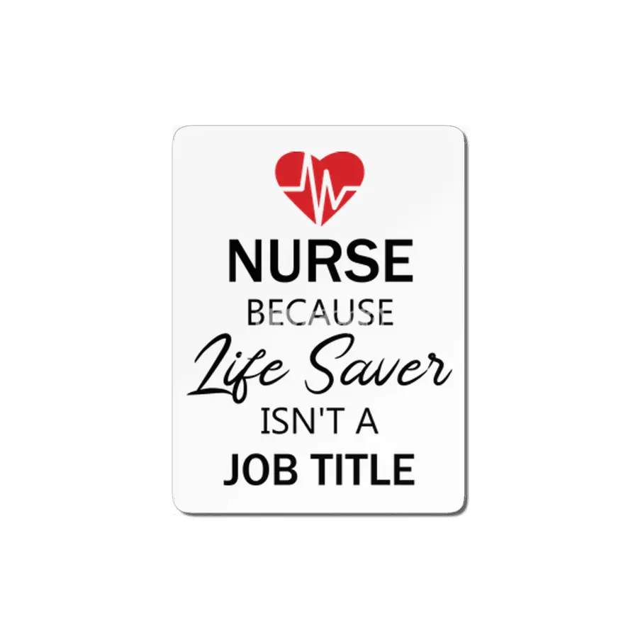 Nurse funny quote gift birthday christmas saying MDF Tablo