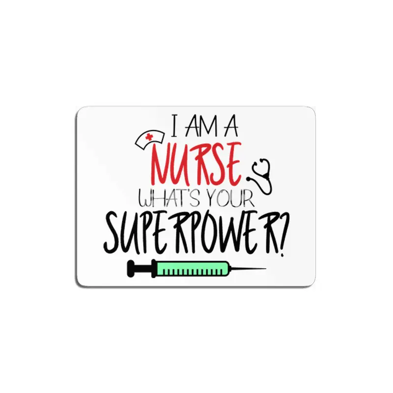 Nurse funny quote gift birthday christmas saying MDF Tablo