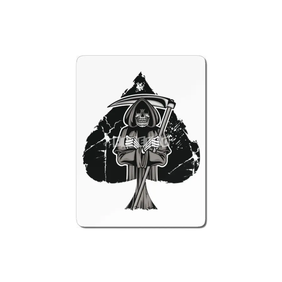 Poker Ace Of Spades Skull Las Vegas Gift MDF Tablo