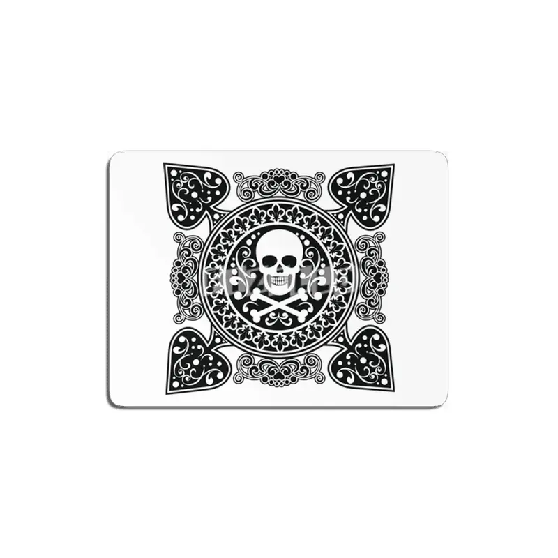 Poker Ace Of Spades Skull Las Vegas Gift MDF Tablo