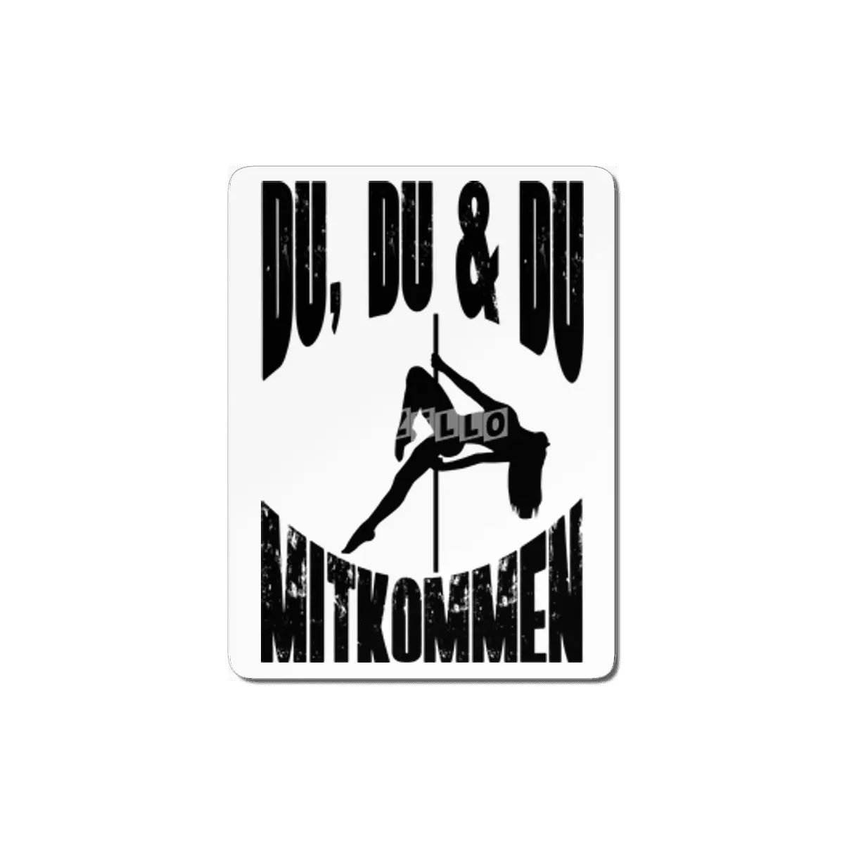 Pole Dance Aerial Silk Acrobatics Dancer Sport MDF Tablo