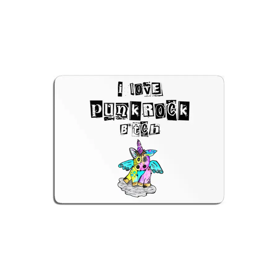 Punk Rock Metal Concert Festival Unicorn MDF Tablo