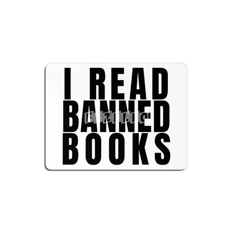 I read banned books MDF Tablo