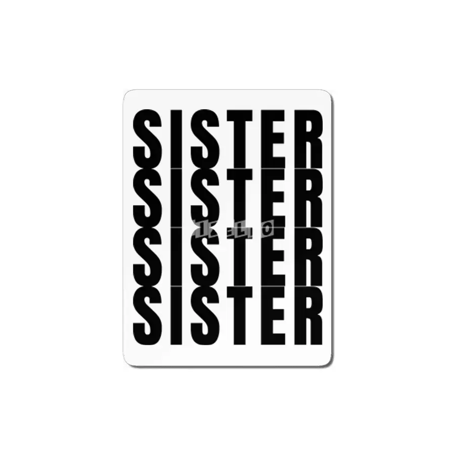 Sister 4x MDF Tablo