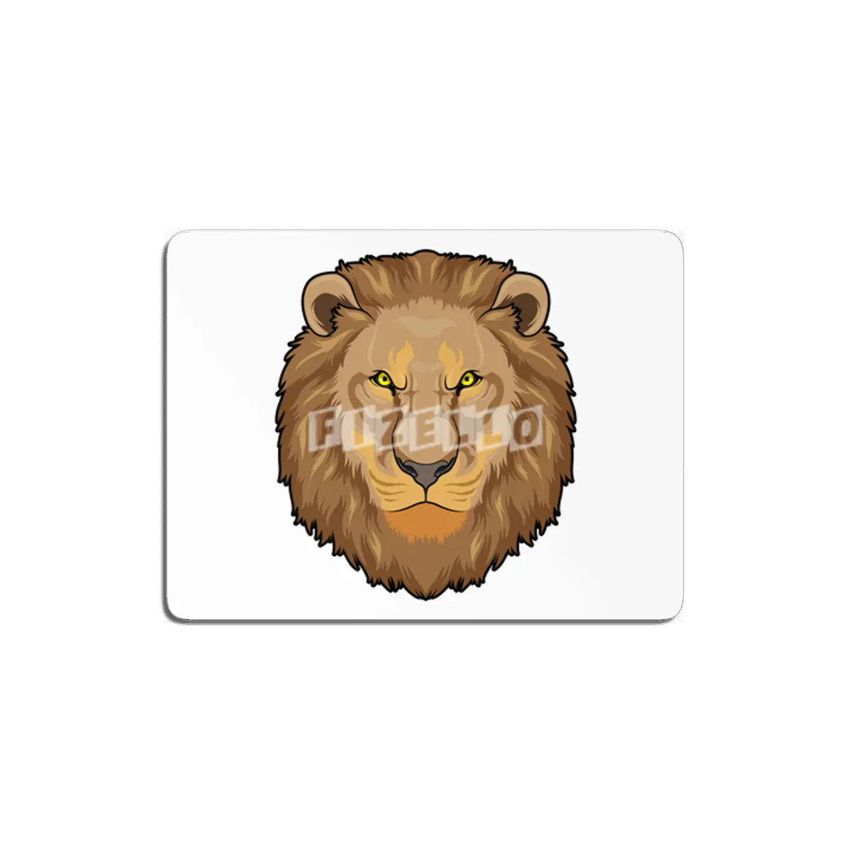Angry Lion MDF Tablo