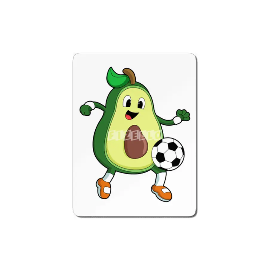 Avocado at Soccer Sports MDF Tablo