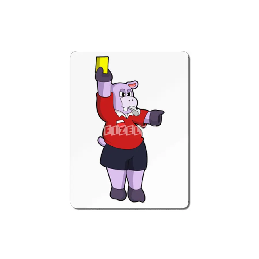 Hippo at Soccer as Referee MDF Tablo