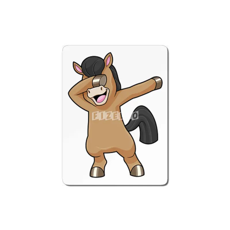 Horse at Hip Hop Dance Dab MDF Tablo