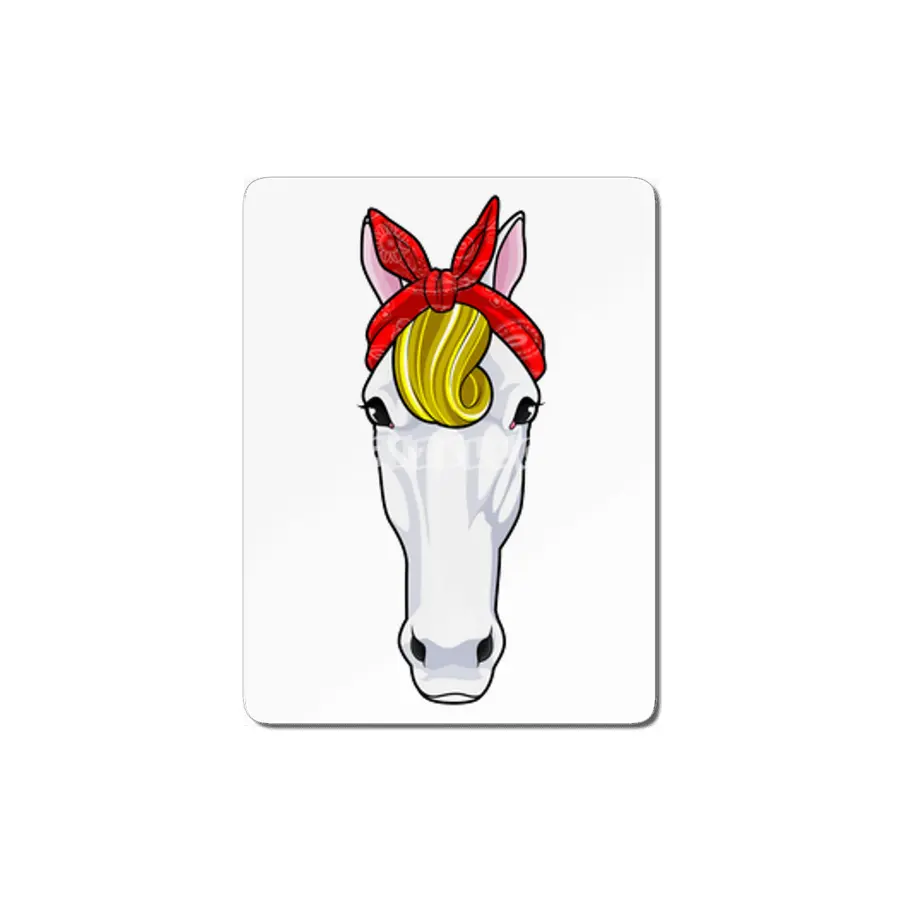 Horse with Ribbon MDF Tablo