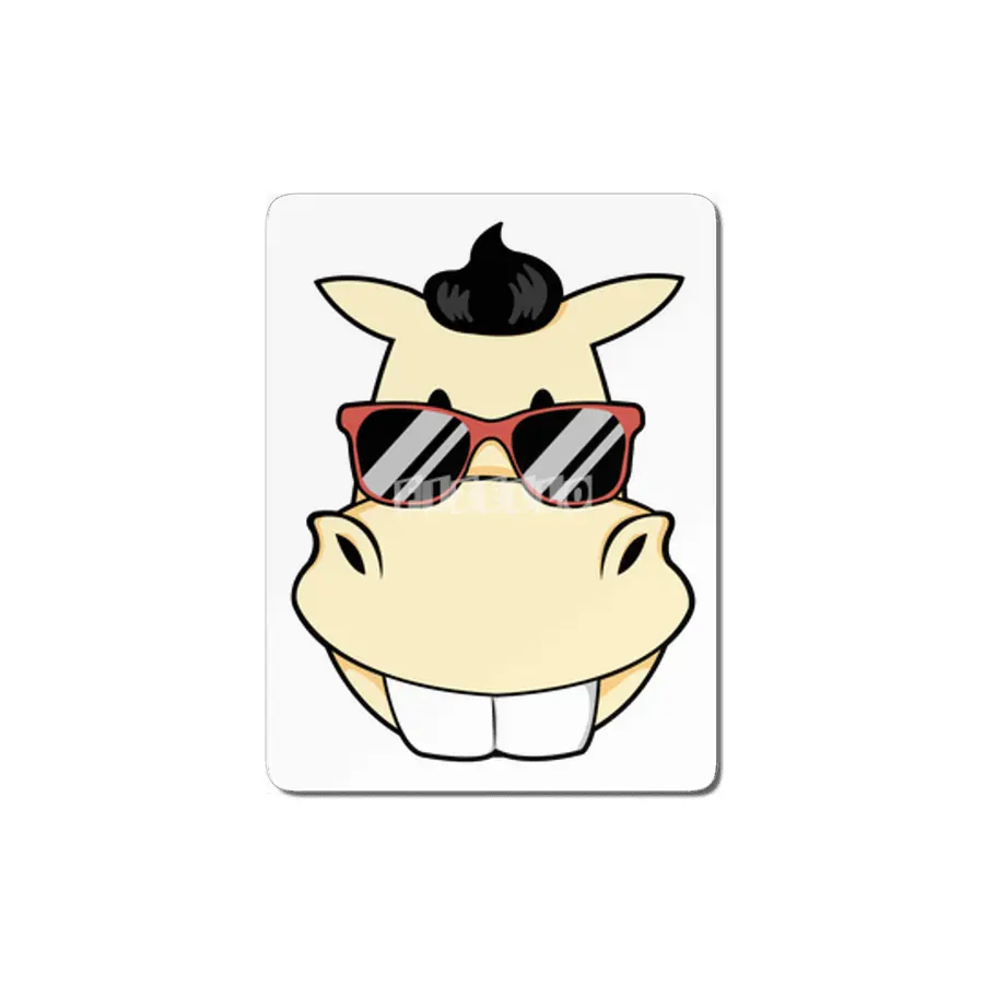 Horse with Sunglasses MDF Tablo