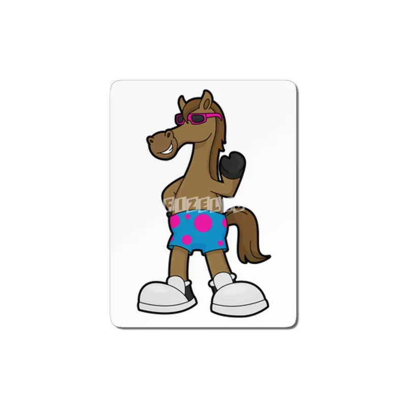 Horse with Sunglasses MDF Tablo