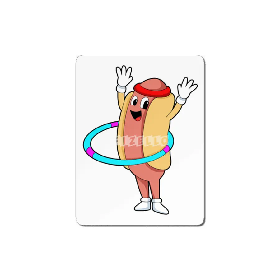 Hotdog at Fitness with Flywheel MDF Tablo