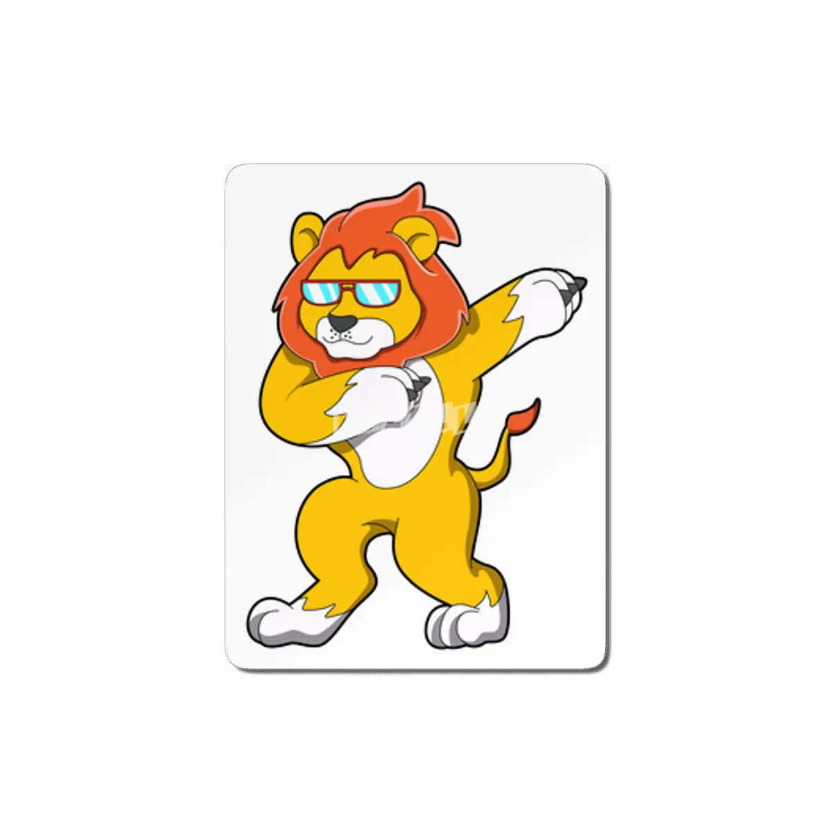 Lion at Hip Hop Dance MDF Tablo