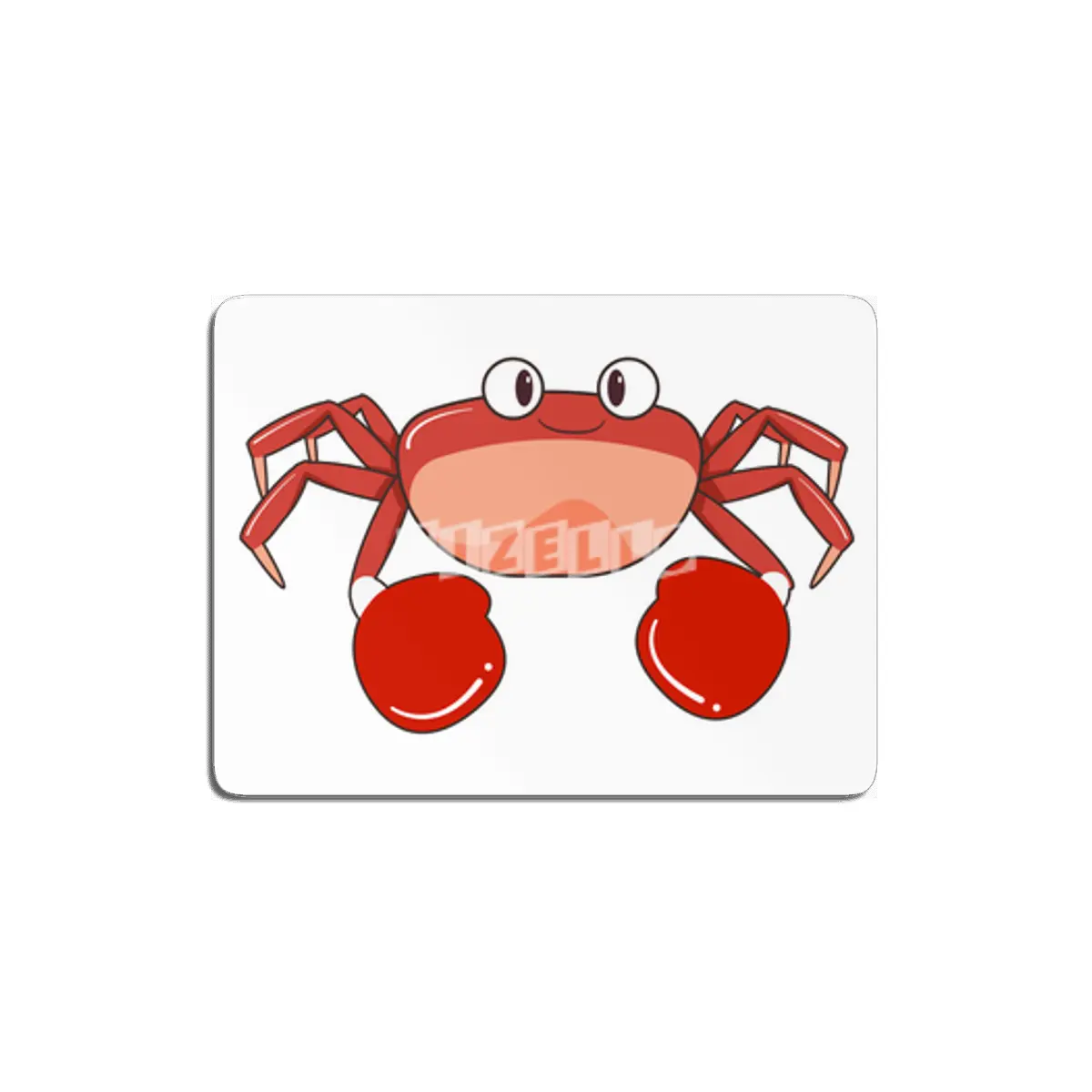 Octopus as Boxer with Boxing gloves MDF Tablo