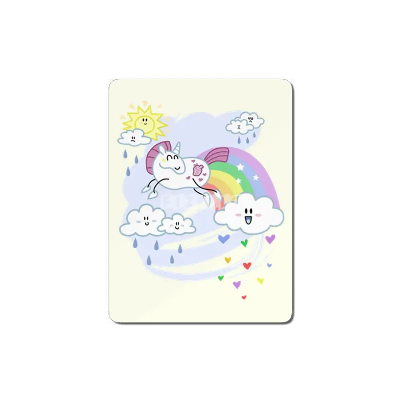 Love Maker - Martha, the Hearty Unicorn MDF Tablo