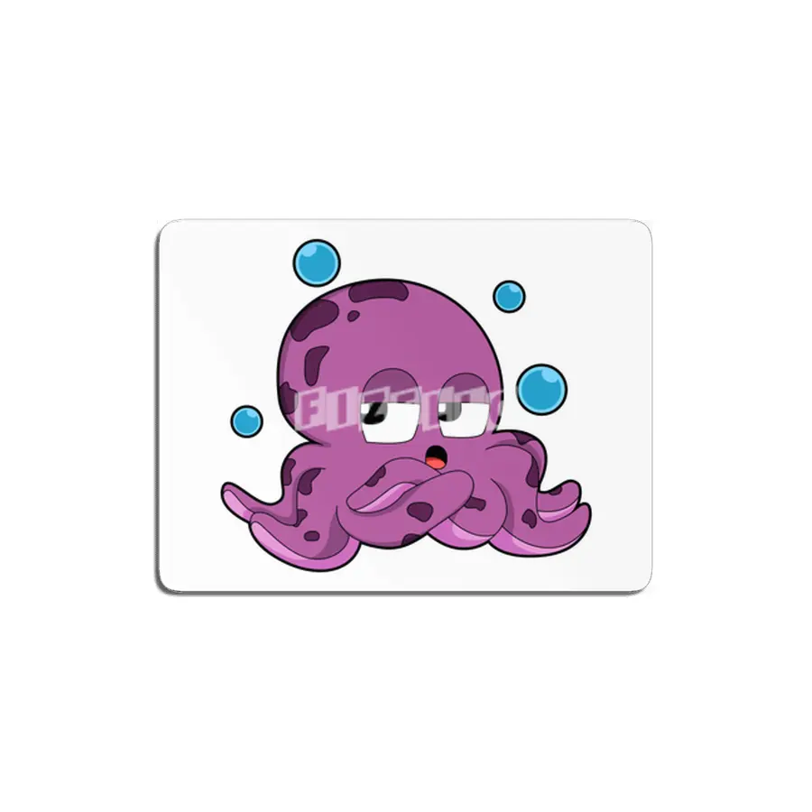 Octopus with Air bubbles MDF Tablo