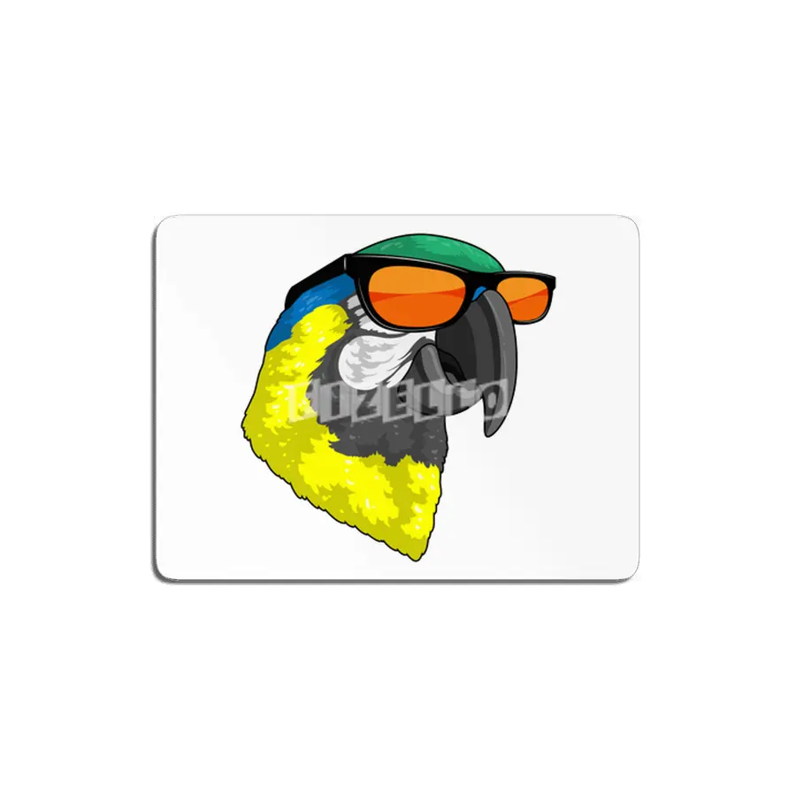 Parrot with Sunglasses MDF Tablo