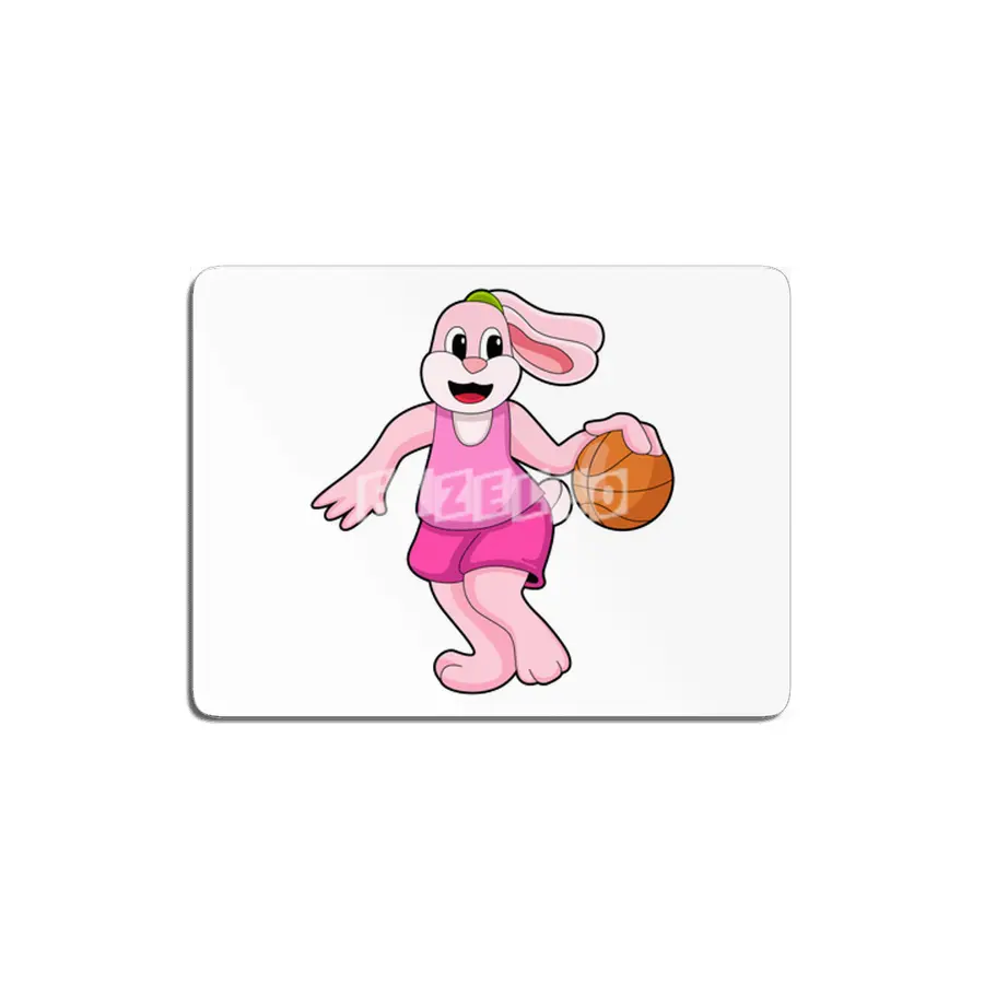 Rabbit at Basketball Sports MDF Tablo