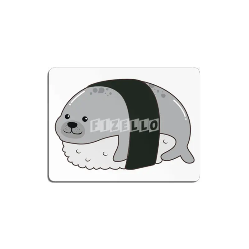 Seal as Sushi MDF Tablo