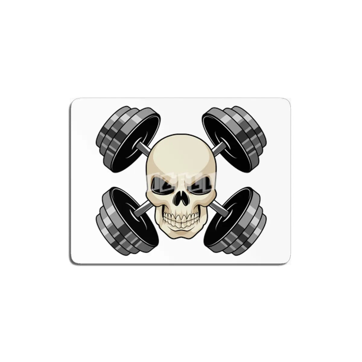 Skull Strength training Dumbbells MDF Tablo